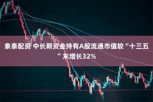 象泰配资 中长期资金持有A股流通市值较“十三五”末增长32%