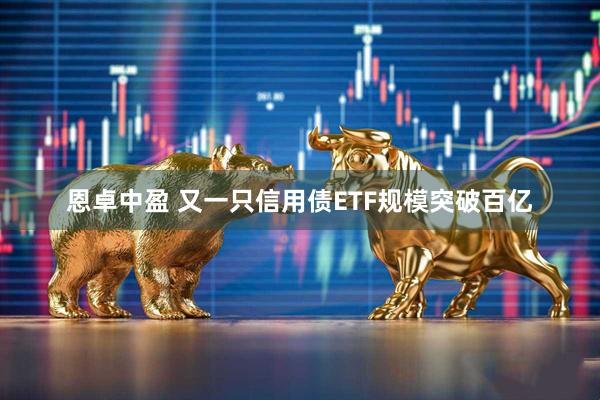 恩卓中盈 又一只信用债ETF规模突破百亿